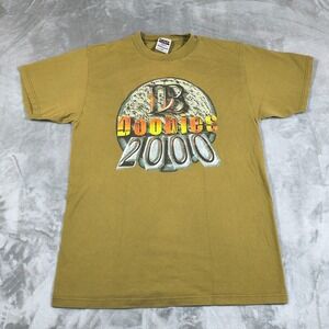 Vintage The Doobie Brothers Shirt Men Large Green 2000 DB Doobies Tour Merch Y2K
